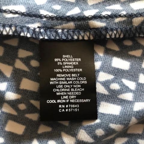 Jessica Howard Black and White Polka Dot Dress with Red Accents - Picture 7 of 7